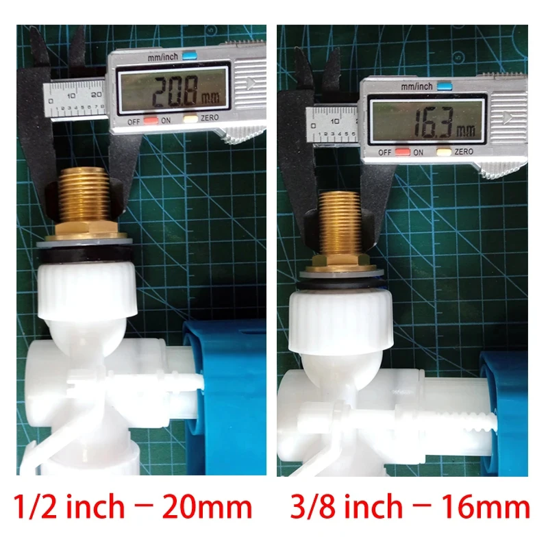 Description Picture 2 of itemSide Entry Toilet Inlet Valve Cistern Fittings Adjustable Float Filling Valves G3/8" G1/2" Bathroom Fixture Replacement Parts