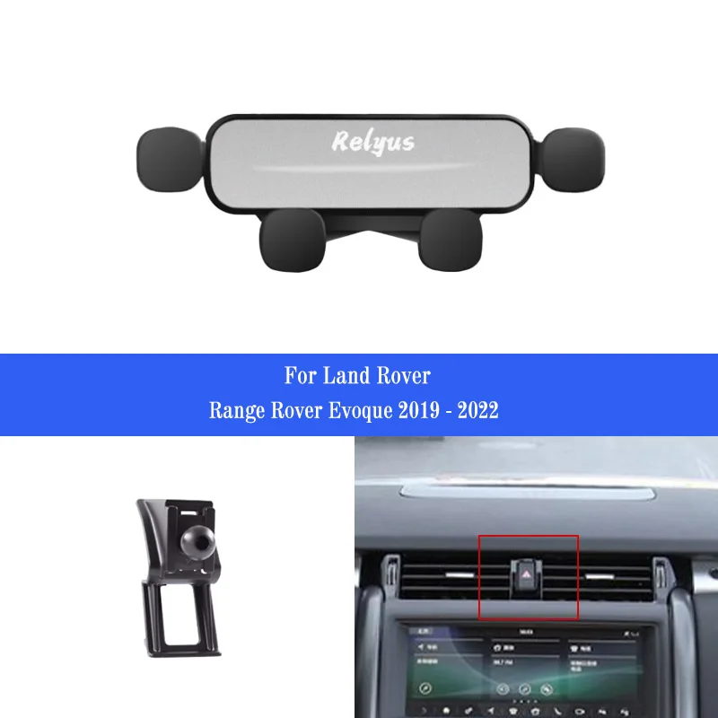 

Car Mobile Phone Holder Mounts Holder GPS Stand Bracket for Land Rover Range Rover Evoque 2019-2022 Smartphone Mount Accessories