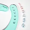 Waterproof Baby Bibs Baby Stuff Cute Solid Printed Kids Bib Girl Boy Adjustable Soft Silicone Bib Baby Feeding Stuff 3