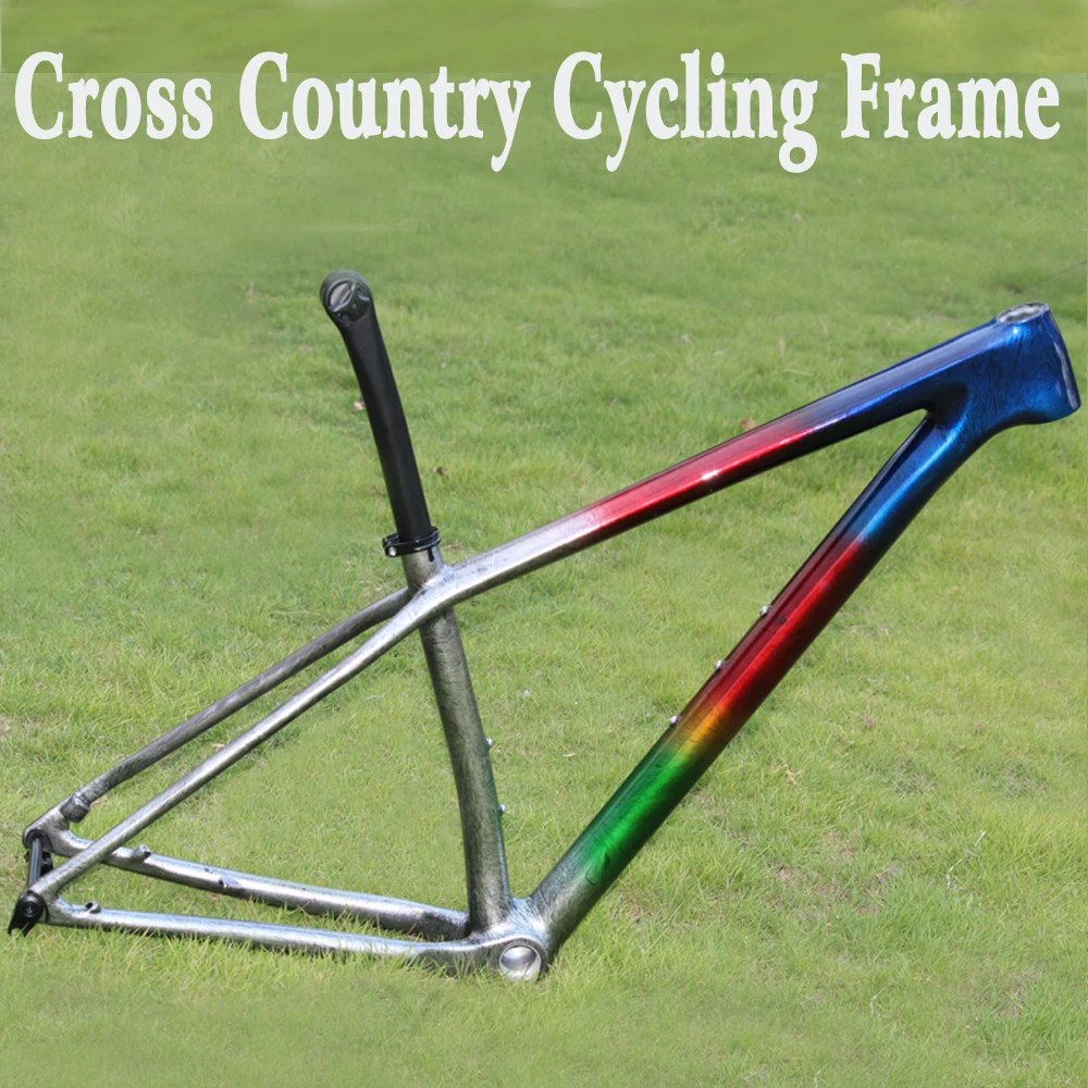 AWSTNewColorXCCarbonMtbFrame29erBoost148mmCarbonFiber