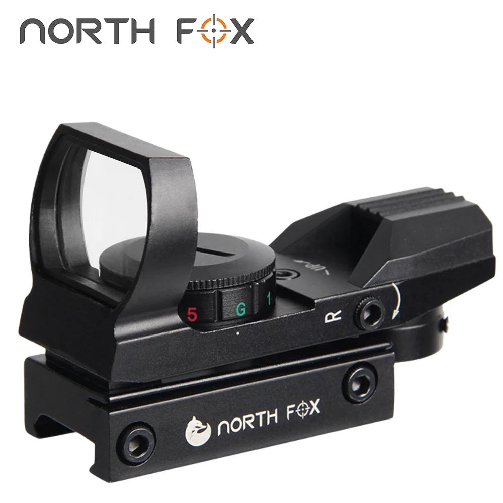 

Прицел для охоты NORTH FOX 1X22X33, тактический оптический прицел для страйкбола, пистолета
