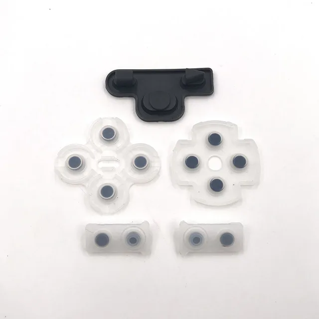 Tampon Conducteur En Caoutchouc De Silicone De Remplacement, Kit De Pièces De Réparation De Clavier, Bouton De Contrôleur PS5, Paquet De 2