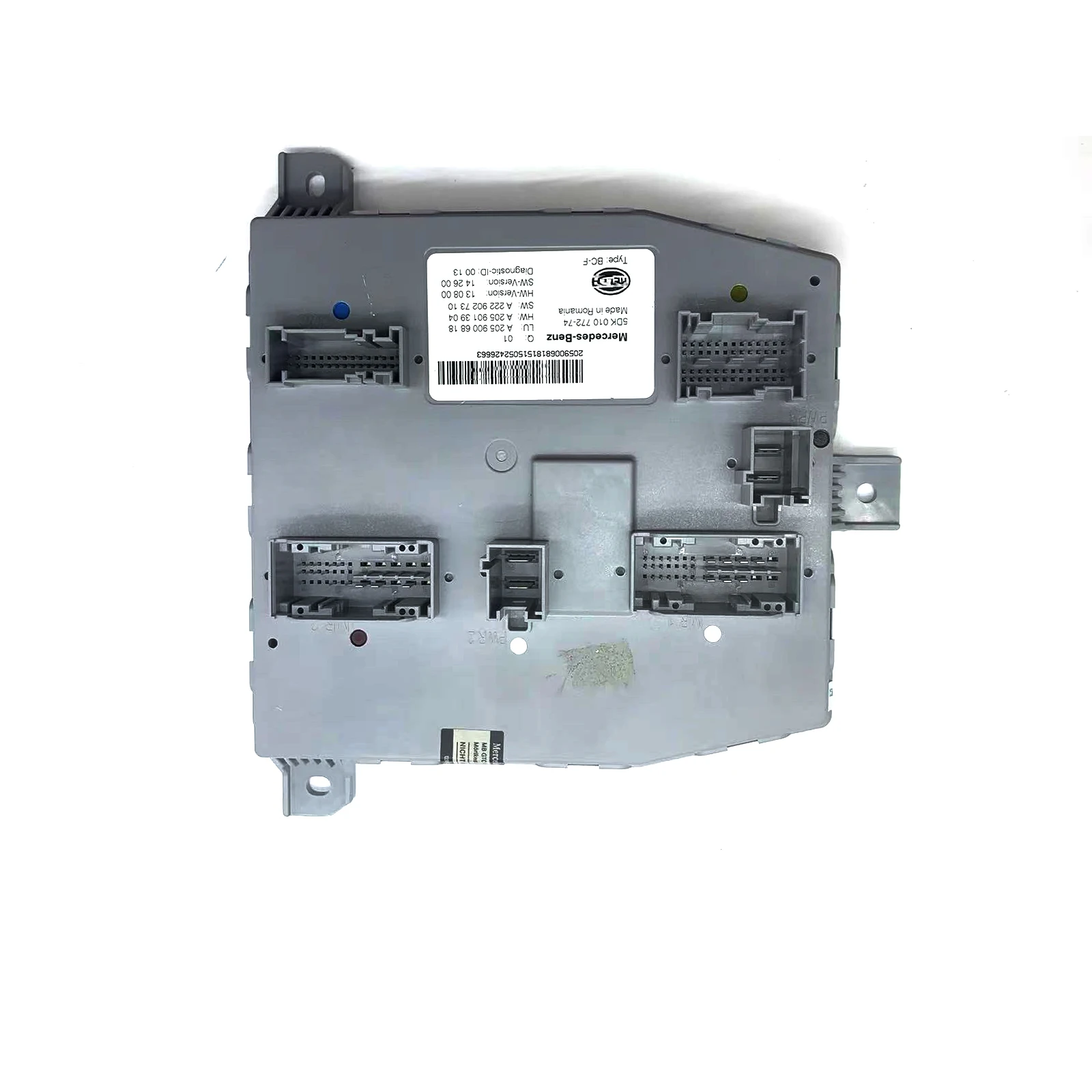 A2059006818 MERCEDES-BENZ C 전면 컴포트 온보드 ECU 제어 장치 W205 A2059006818 2015