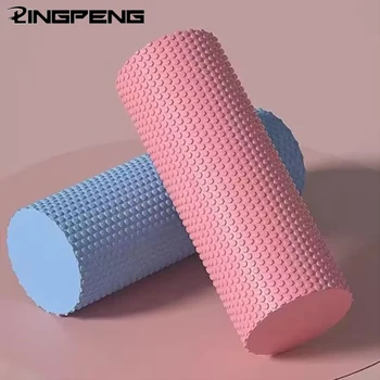Yoga Round EVA Foam Cylinder Hex Roller, Suitable For Pilates Exercise To Enhance Home Workout, Diameter 10 CM, Length 30 CM