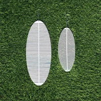 Kinetic Blank Sublimation Wind Spinner 3D Spiral Windchime Chime Sculpture Hanging Outdoor Indoor Garden Decor 10X25cm 2