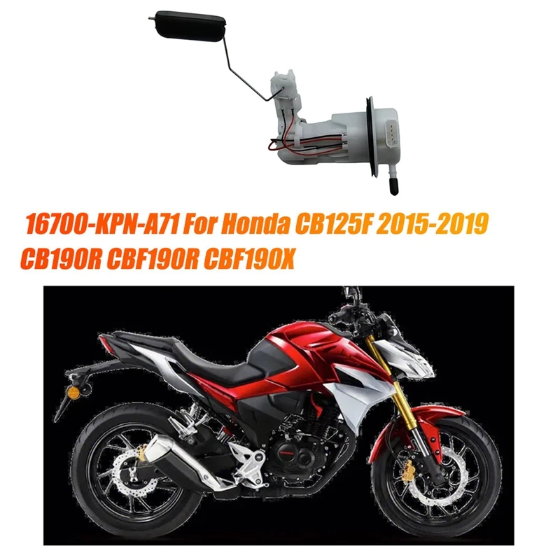 

Модуль топливного насоса для мотоцикла 16700-KPN-A71 для Honda CB125F 2015-2019 CB190R CBF190R CBF190X, запчасти для бензинового насоса в сборе