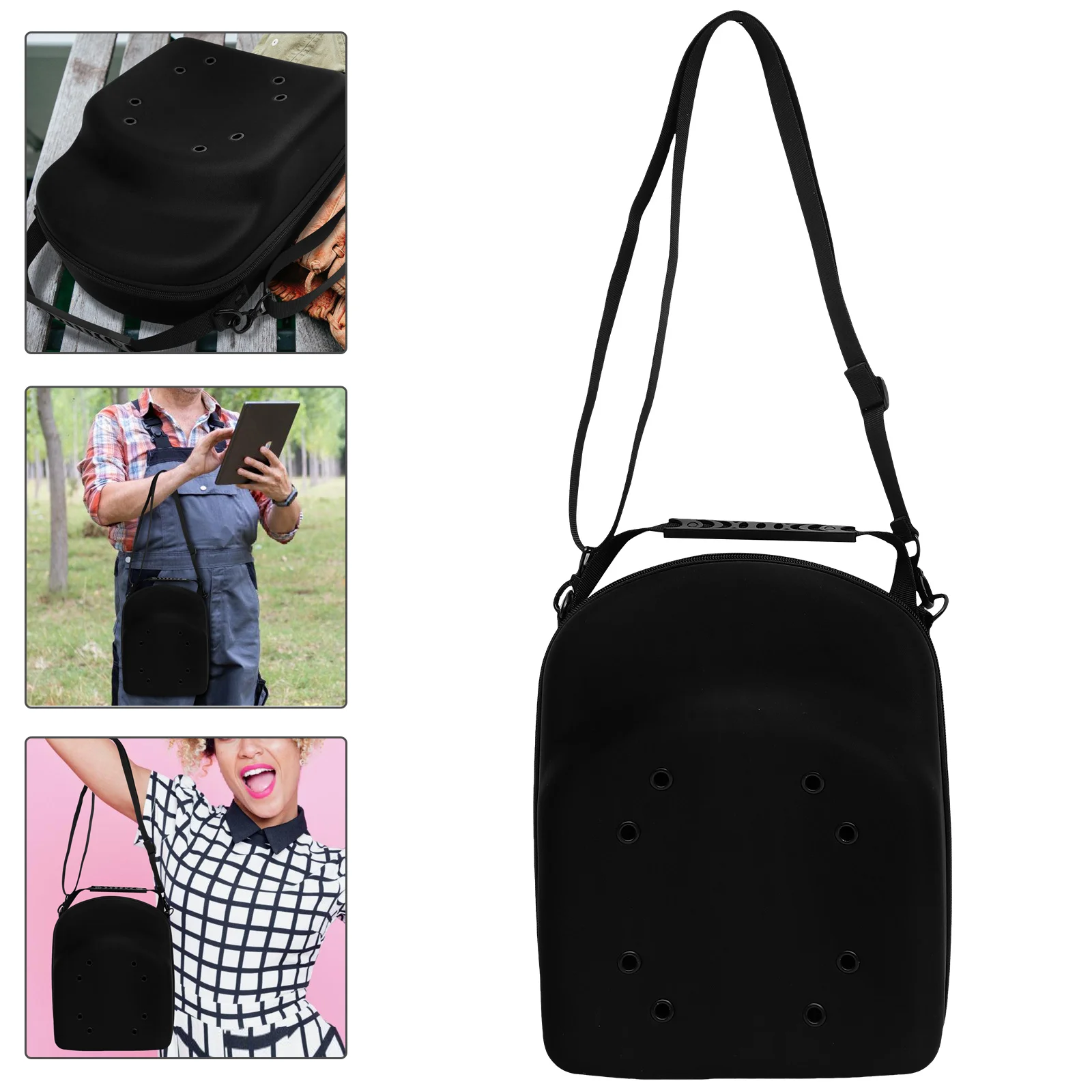 

Baseball Cap Storage Bag Eva Hat Case Travel Carrier Hats Organizer Suitcase Caps
