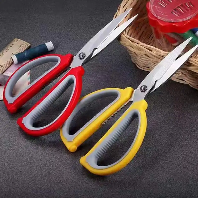 

Home Office Scissors Tailor Scissors Stainless Steel Scissors Hand-cut Paper Cutting Thread Head Kitchen Scissors