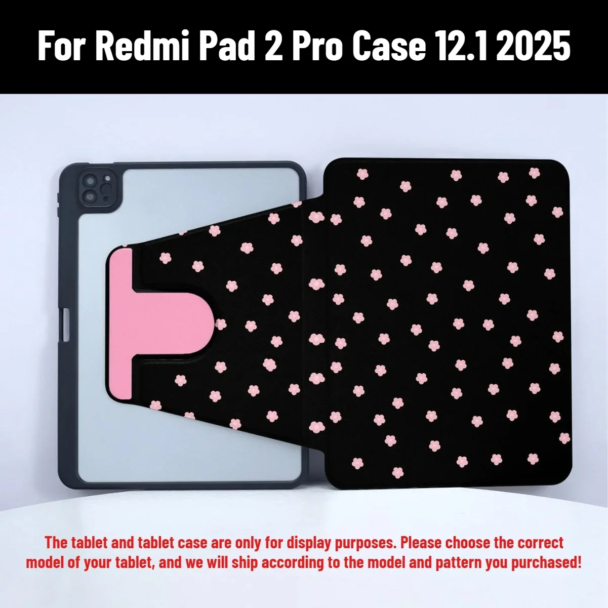 Premium 360° Rotating Tablet Case with Pencil Holder