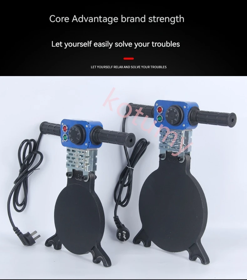 PE Pipe Butt Welding Machine Heating Plate Docking Machine Fusion Splicer Hot Melt Apparatus Welding Machine Tool 6