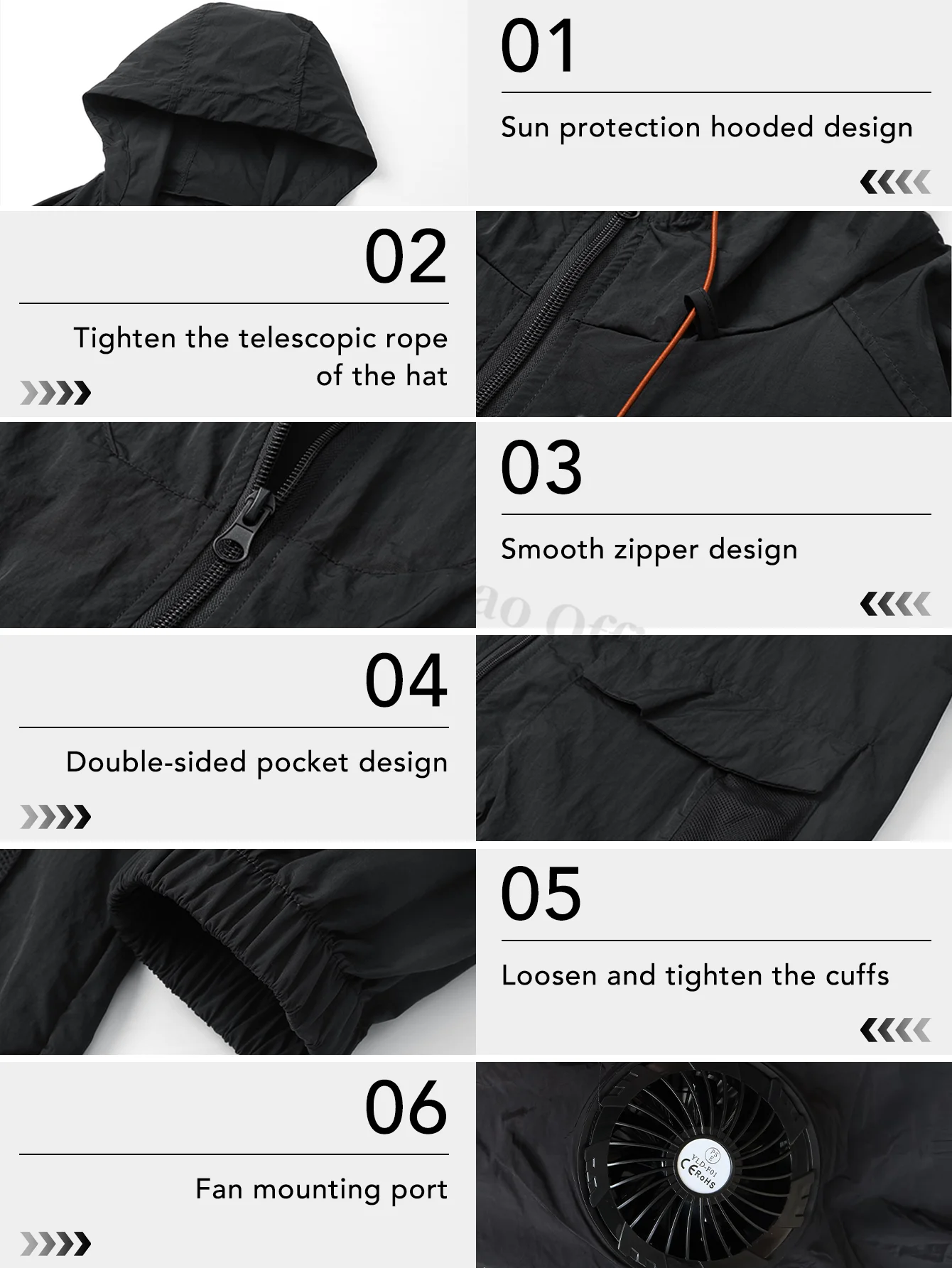 COMXZ Men's Cooling Work Jacket Long Sleeve Electrician Outdoor Fishing Uniform Air Condition Tech Wear Sun Protection 2024