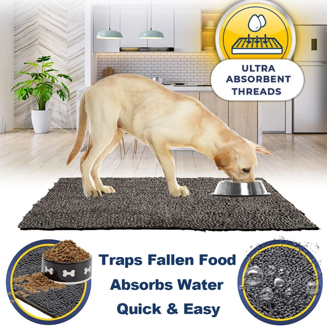 Washable Dog Mat Easy To Clean Pet Muddy Paws Rug Absorbent Dogs Diapers  Pads Soft Cushion