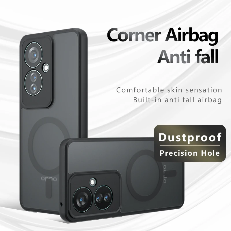 Fundas Oppo Reno 11f 5g Funda OPPO Reno 11F 5G + 2 Cristales Templados - Protección Total Carcasa TPU Transparente Anti-caídas