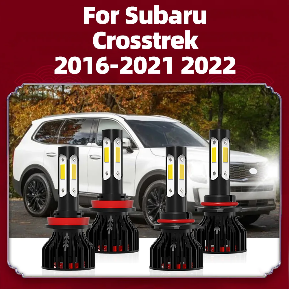 

Автомобильная фара 90 Вт, 12 В, 6000K, супер яркая лампа 360 для Subaru Crosstrek 2016, 2017, 2018, 2019, 2020, 2021, 2022