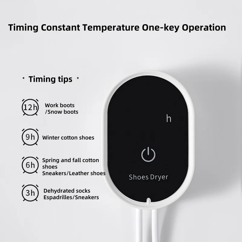 Intelligent Timer Shoe Dryer Telescopic Adjustable Dryer Quick Drying Deodorizing Sterilizing Shoe Dryer USB Shoe Warmer Heater 3