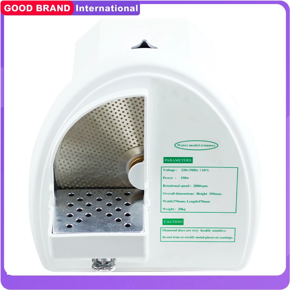Dental Plaster Model Trimmer Machine Resin Disc and Diamond Disc Available Dental Lab Equipment Grinding Machine 220V/110V