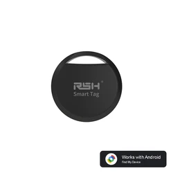 Universal Navigation Tracker Compatible with Google Find Hub App (Black)