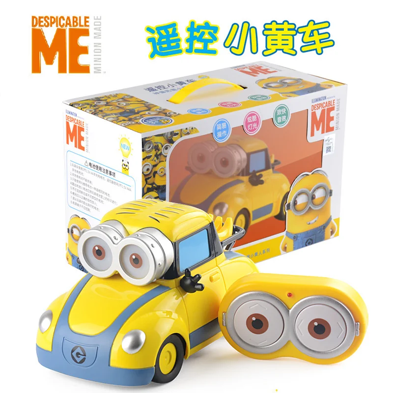 Minions Electric Toy Car Cartoon Cute Wireless remote control car