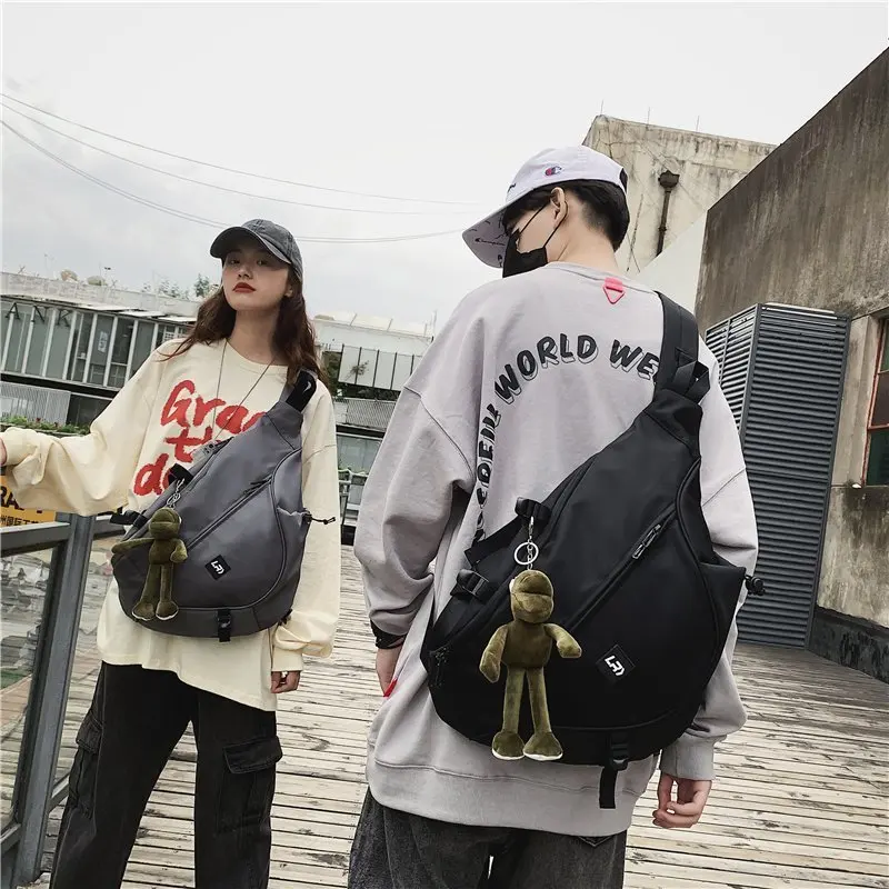 Men And Women Crossbody Bag Large Capacity Harajuku Hiphop Messenger Bag  Student Bag High Quality Travel Outdoor Shoulder Bag - AliExpress