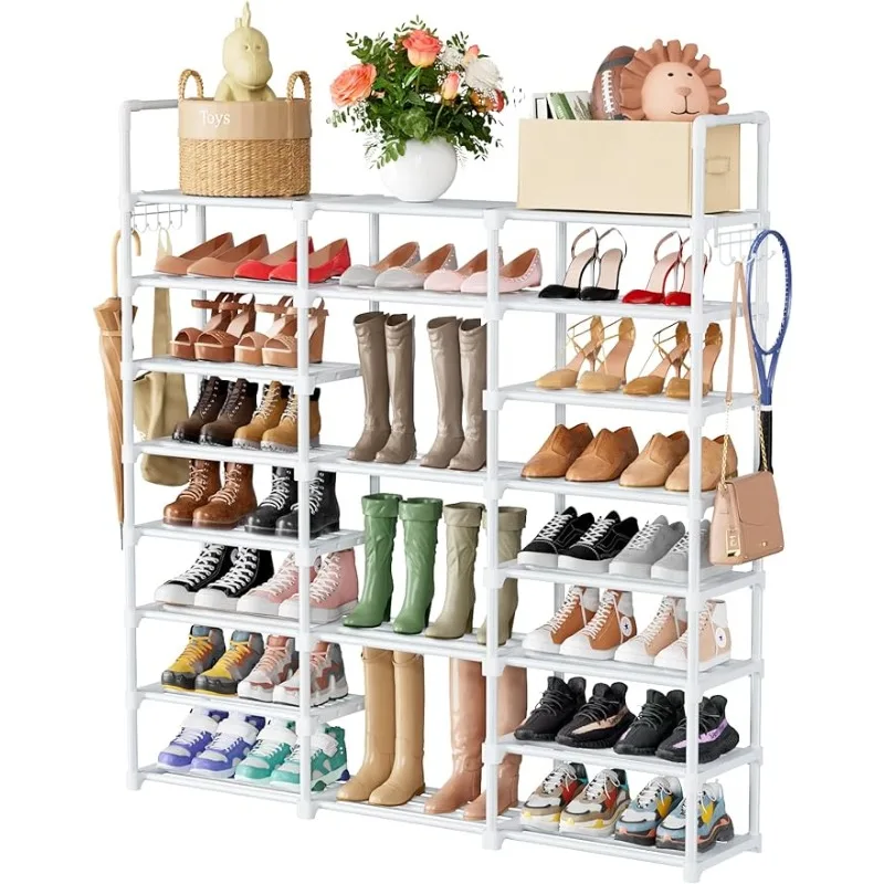 https://ae01.alicdn.com/kf/S30f29c05c345401fa23b9912ce4a8e42o/Mavivegue-Metal-Shoe-Rack-Organizer-8-Tiers-Tall-Shoe-Shelf-Storage-40-45-Pairs-Vertical-Large.jpg