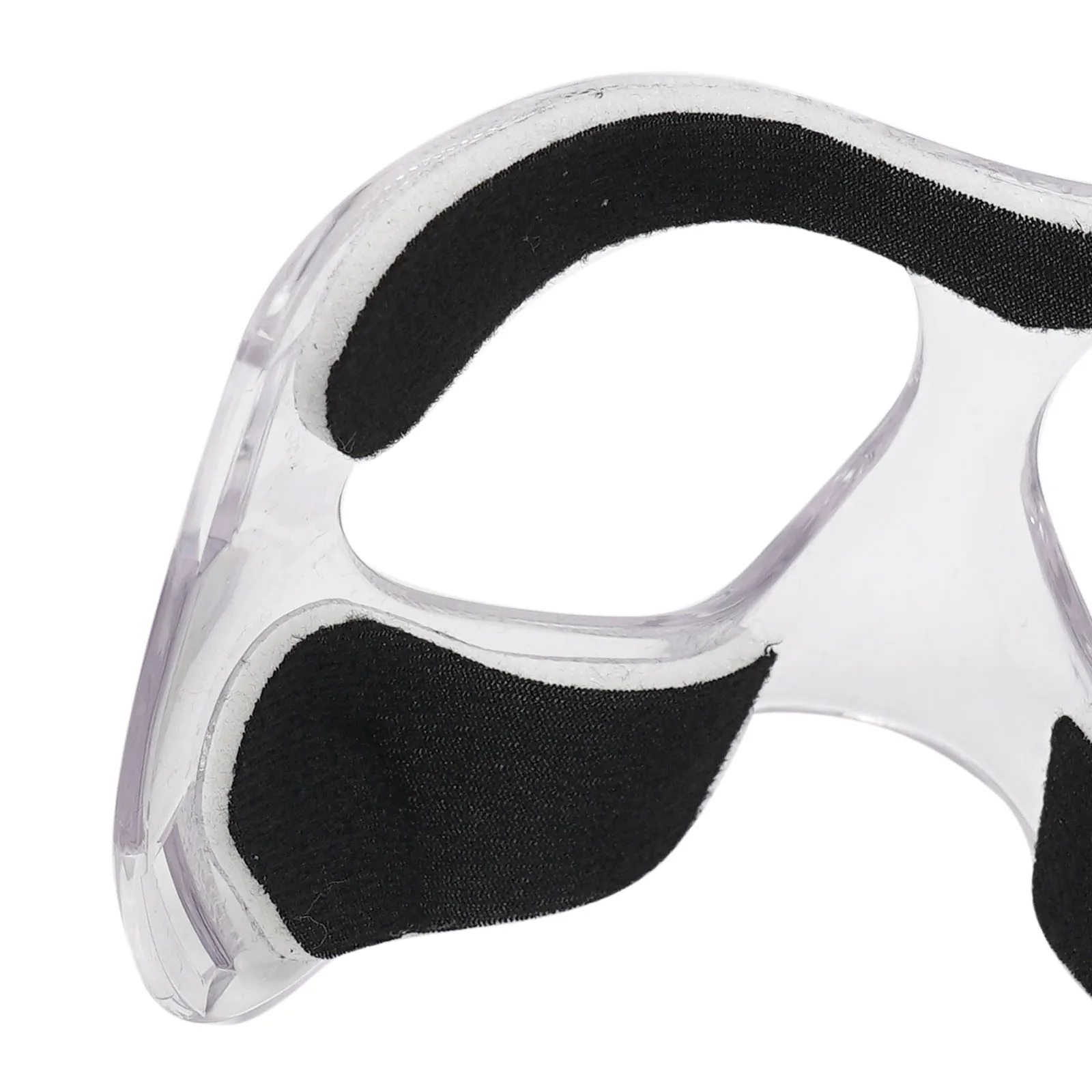 

New Practical Indoor Office Outdoor Nose Guard Protective Basketball Clear Replacement 1 Pc 15*9cm Comfortable
