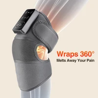 Knee Massager 3 in 1 Cordless Thermal Pad Shoulder Vibration Leg Arm Joint Brace Muscle Relax Joint Brace Muscle Relaxation 5