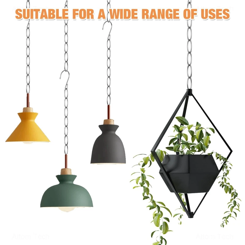 7 Hanging Hole Wardrobe Multi-port Support Circle Clothes Chain Hooks Clothing Drying Rack Hangers Home Storage 3