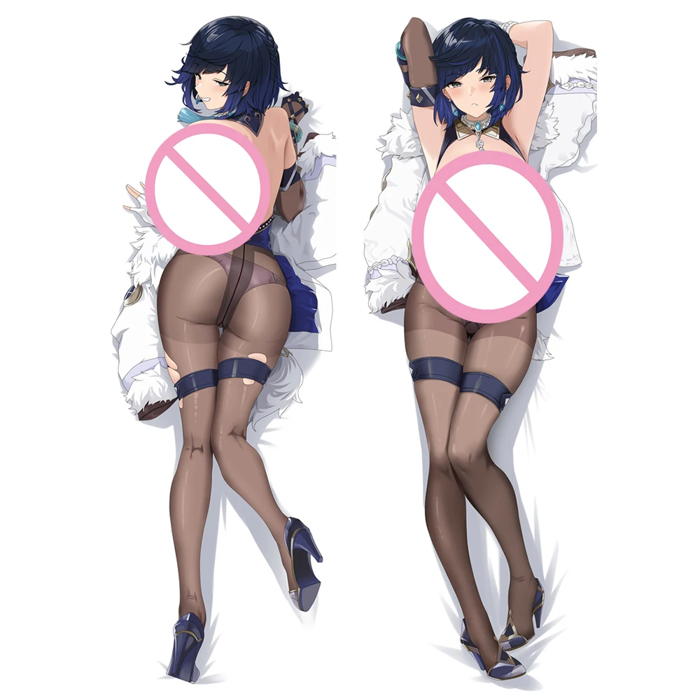 

Genshin Impact Yelan 2-Side Print Easy Carry and Clean Hugging Body Pillow Case Textiles Decor Pillowcase