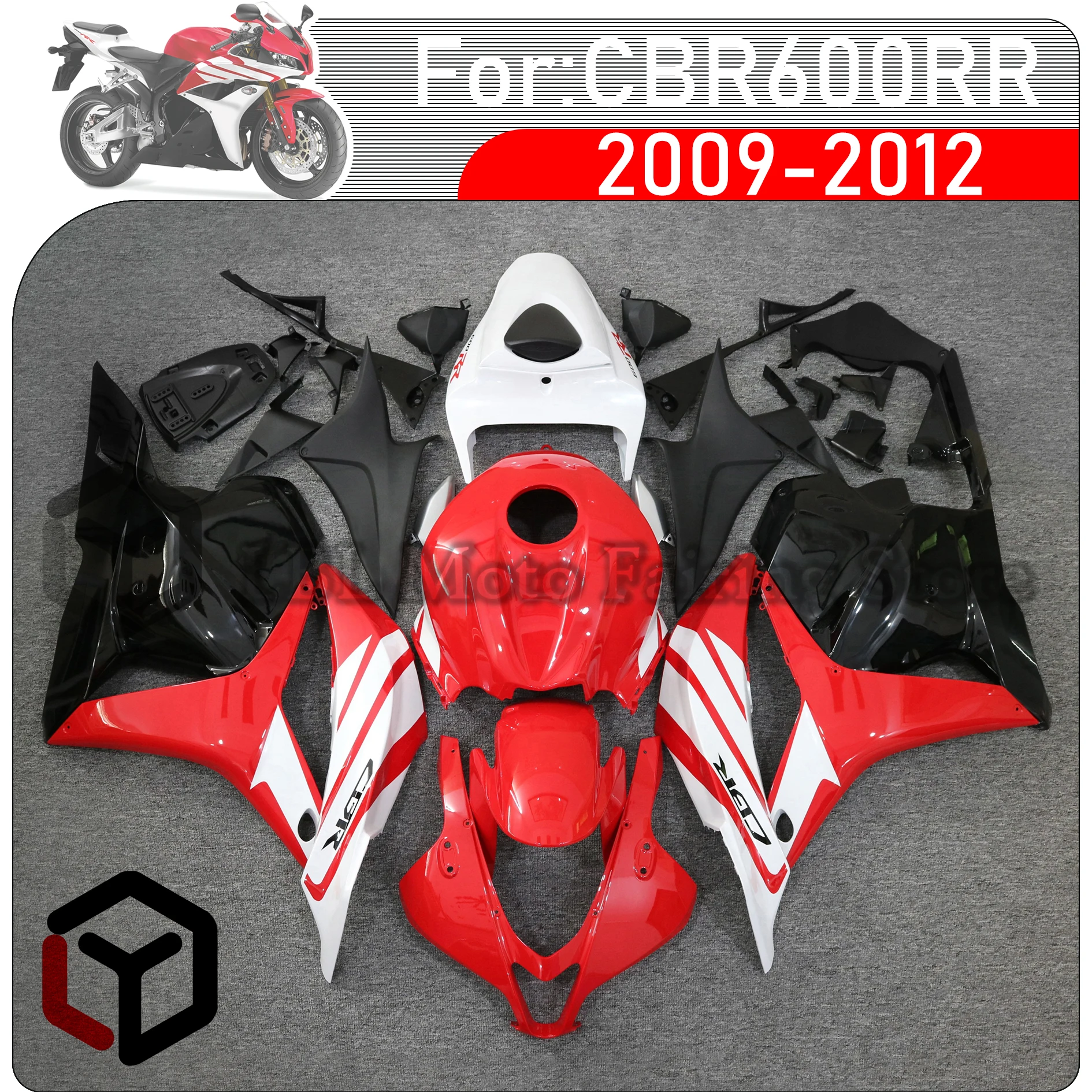 

Для HONDA CBR 600RR CBR600RR F5 2009 2010 2011 2012 мотоциклетные Обтекатели литьевые формы окрашенные ABS пластиковые комплекты кузова