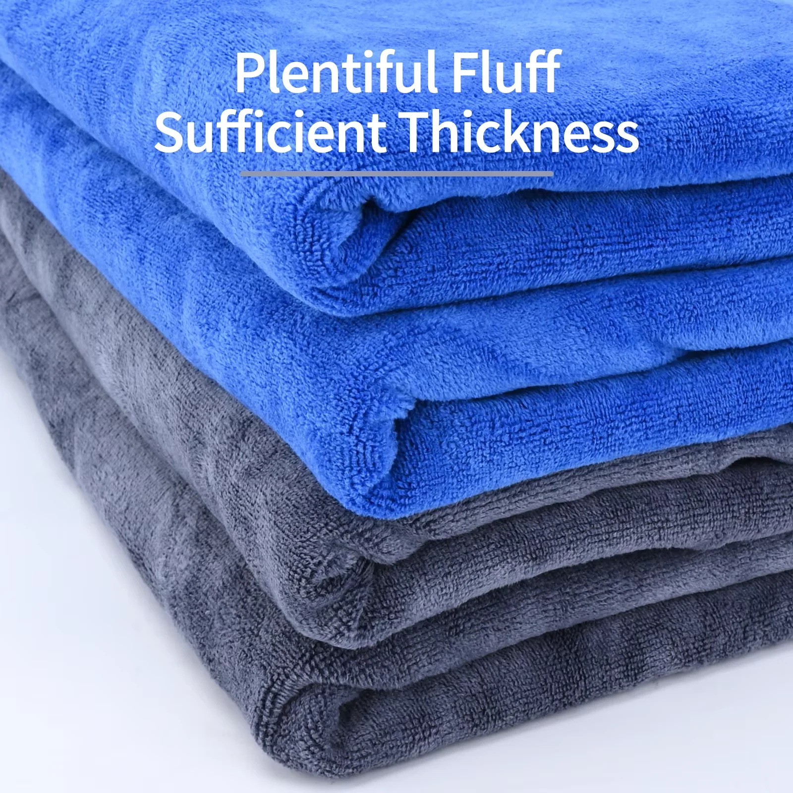 Premium Extra Large Microfiber Car Wash and Drying Towel - Super Absorbent