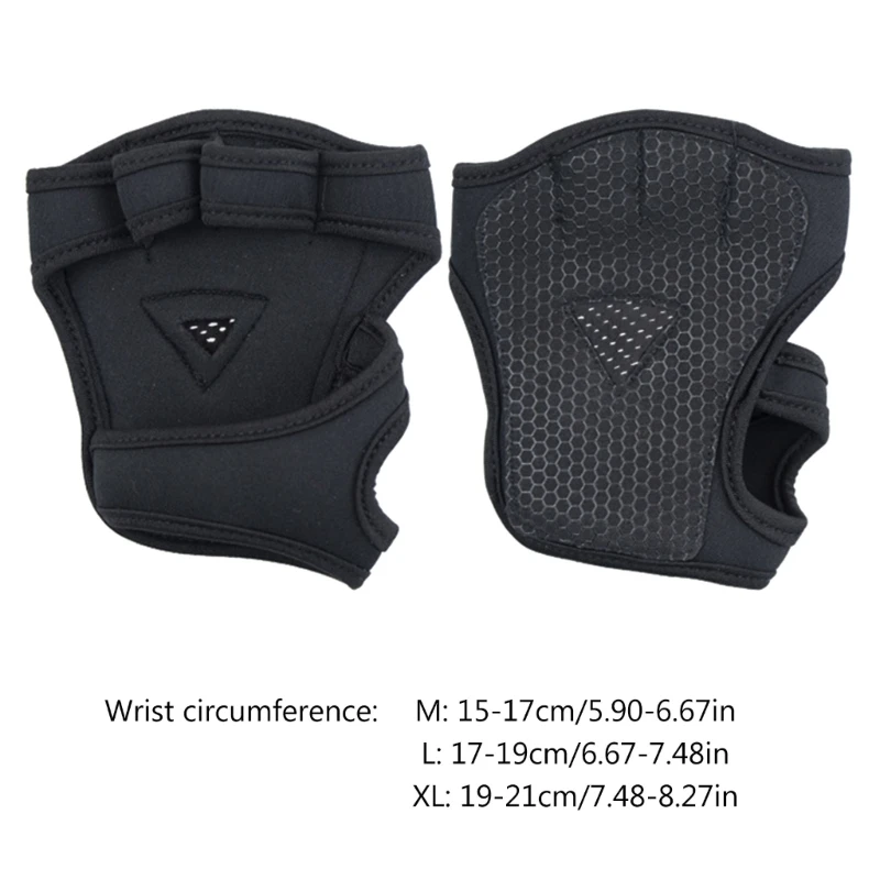 N0HA 2Pcs Silicone Four Finger Workout Glove Weight Training Gloves Gym Gloves Weight Lifting Gloves for Men Women 6