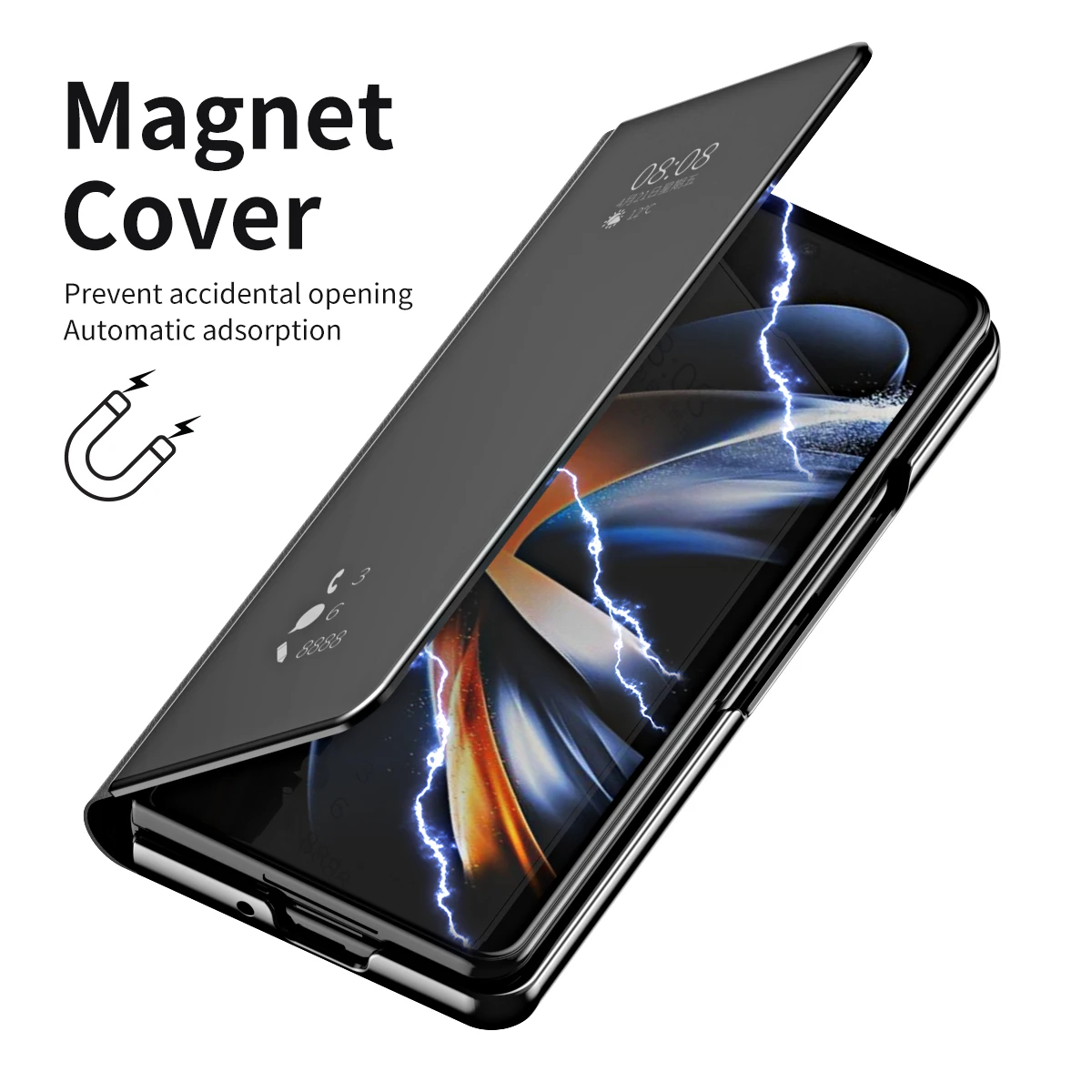 

Samsung Galaxy Z Fold 4 Phone case magnet flip For Galaxy Z Fold 4 Leather Cover