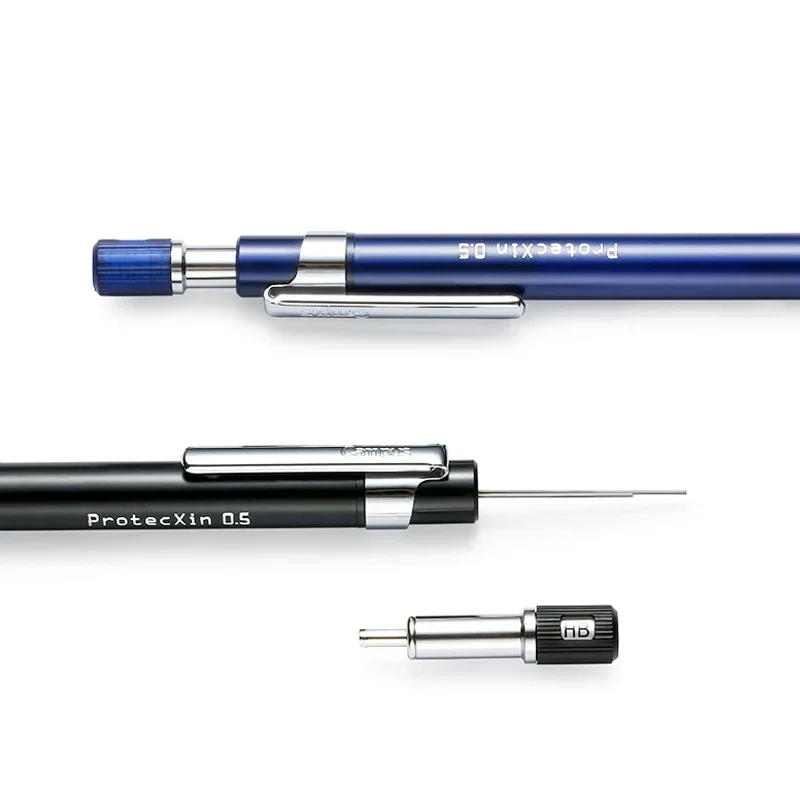 1pcs Japan KOKUYO Mechanical Pencil with Metal Rod Holding Pen 0.5