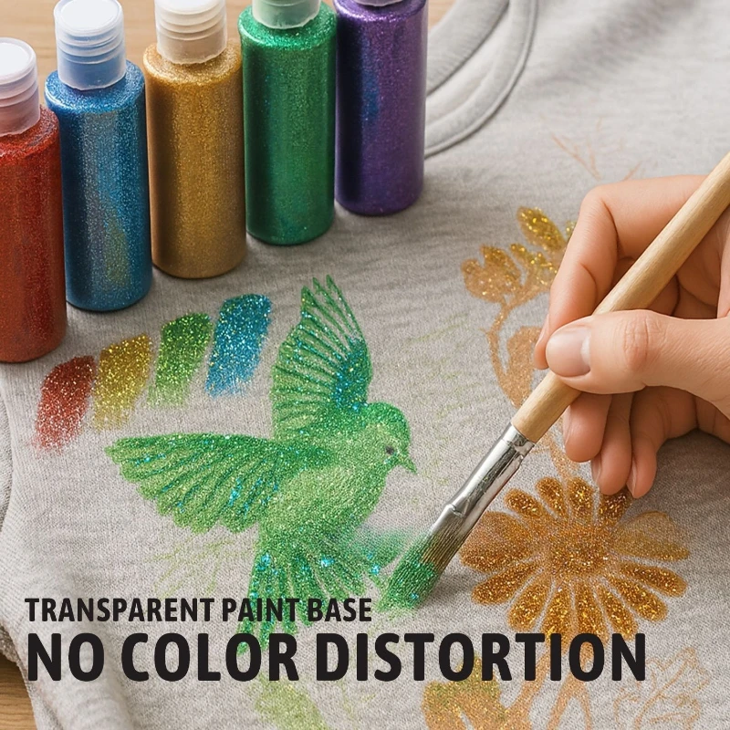 Gold Flash Glue Set for DIY Photo Album Decoration