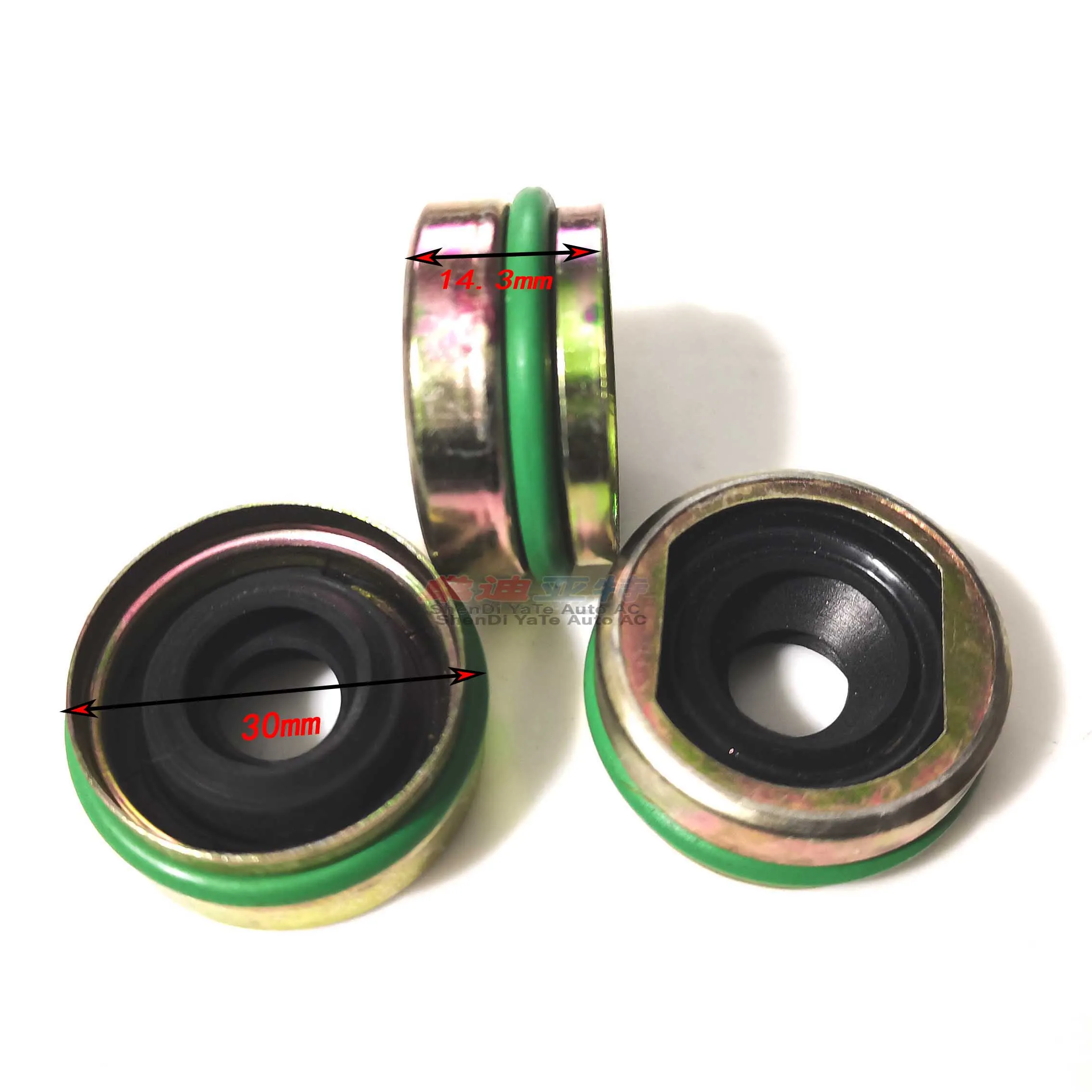 Auto Air Conditioning Compressor Stamps Shaft Seal Oil Seal Gasket For Isuzu Diese Kiki ZEXEL DKS16H R134a Compressor