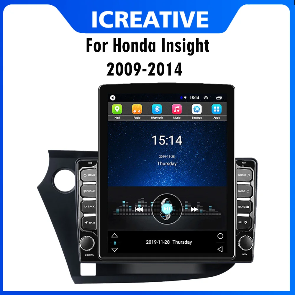 For Honda Insight 20092014 Lhd Car Multimedia Player 4g Carplay