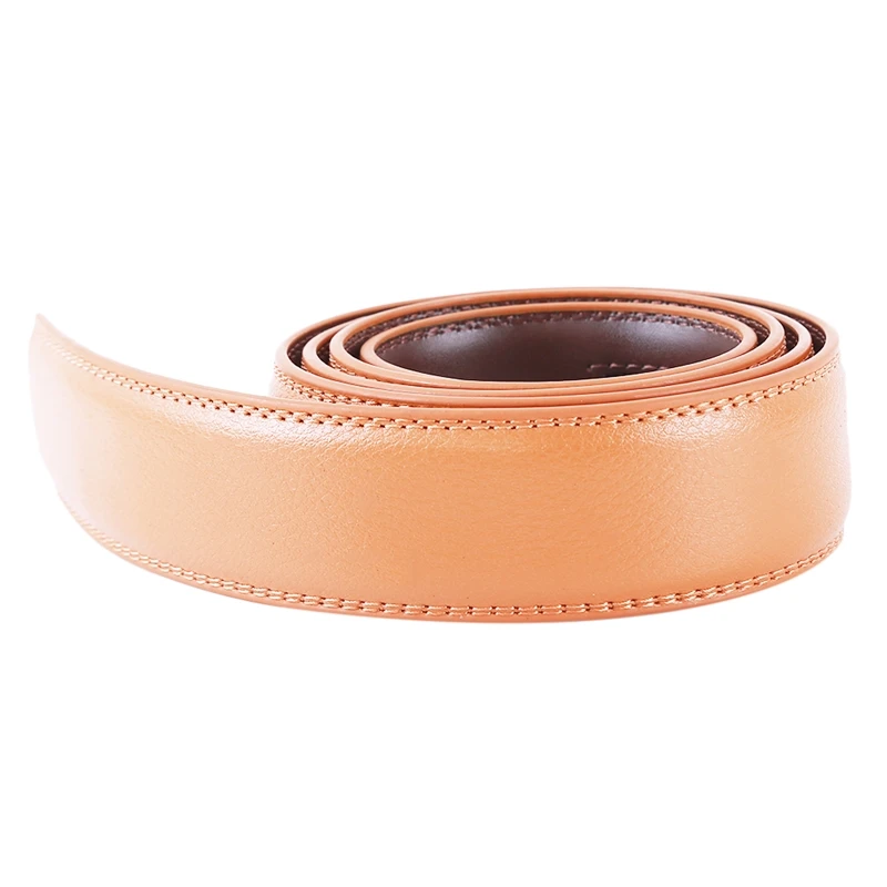 Automatic Men's Belt Replacement Strip Without Buckle_voghion.com