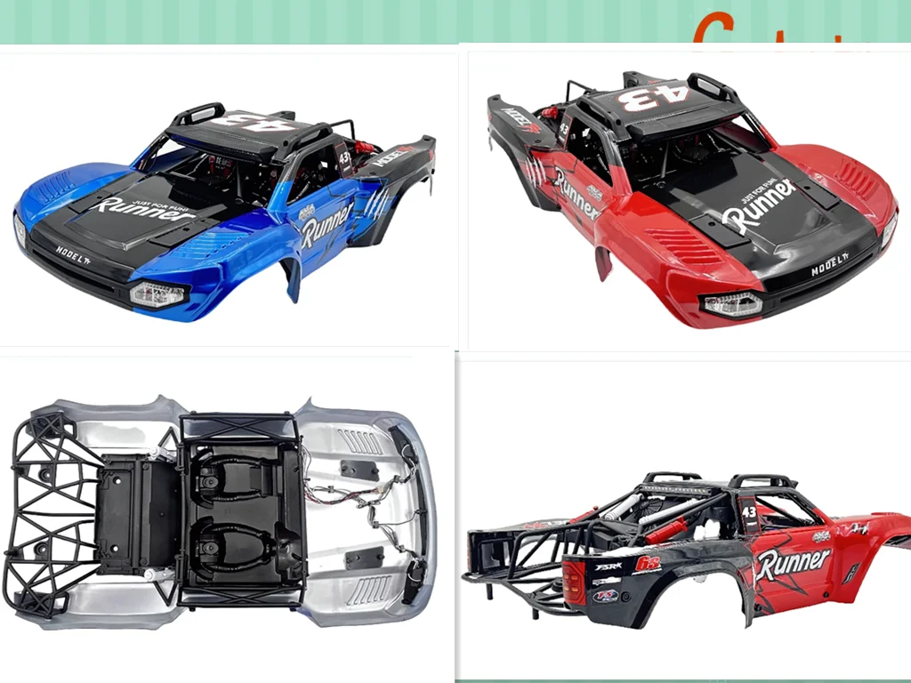 FS RACING FSR MODEL TT 1/7 DESERT STORM SHORT Course TRUCK 6S 8S RC ...