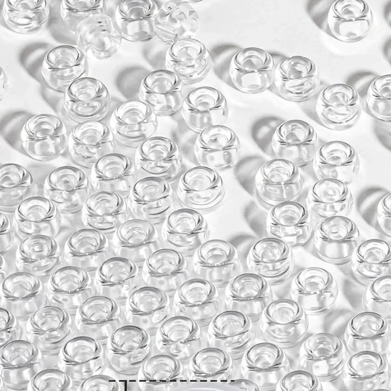 DIY Bracelets Resin Beads Retro Necklace Pendants Random Color Pine Wood Bead Dirty Braid Decorative Beading Jewelry Accessories