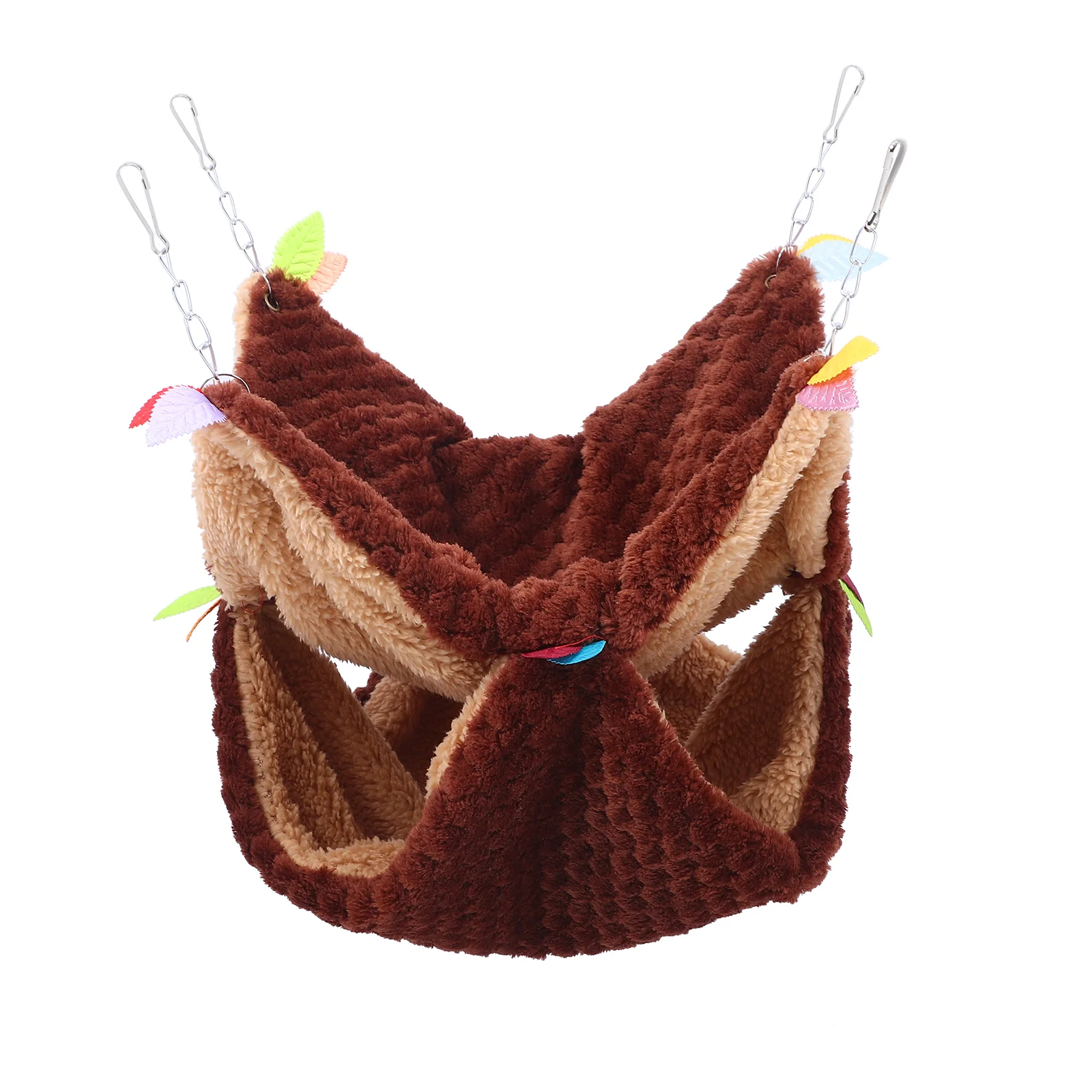 

Guinea Pig Hideout Chinchilla Hamster Squirrel Warm Hideout Double Layer Hammock