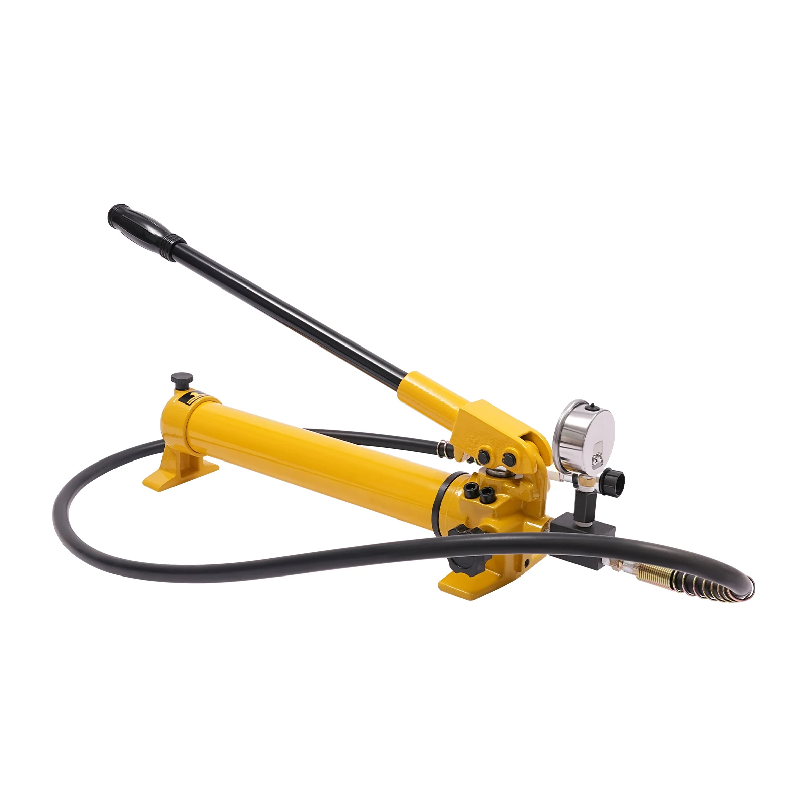 700bar Manual Hydraulic Hand Pump 700cc Hydraulic Pump with Pressure Guage  for Lifting, Jacking 3