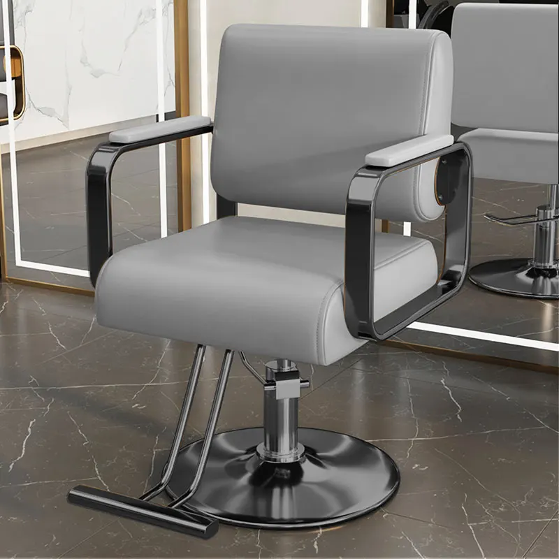 Cosmetic Aesthetic Chair Vintage Barber Saloon Hairdressing Reclining Swivel Chair Stylist Facial Tattoo Stoel Salon Furniture