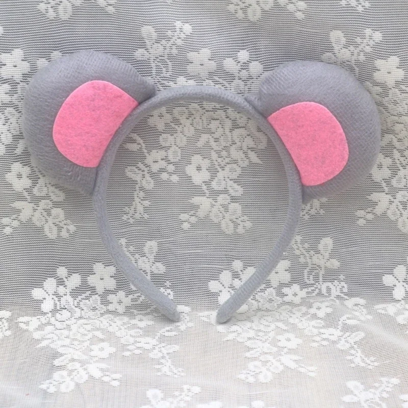 Children Boys Girls Role Play Mouse Costume Accessories Mouse Ears Headband Bowtie Gloves Tail Skirts for Party Stage Wear for Cosplay Costume