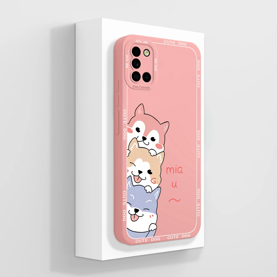 Aesthetic Soft Silicone Phone Case with Full Protection and Anti-Shock Design