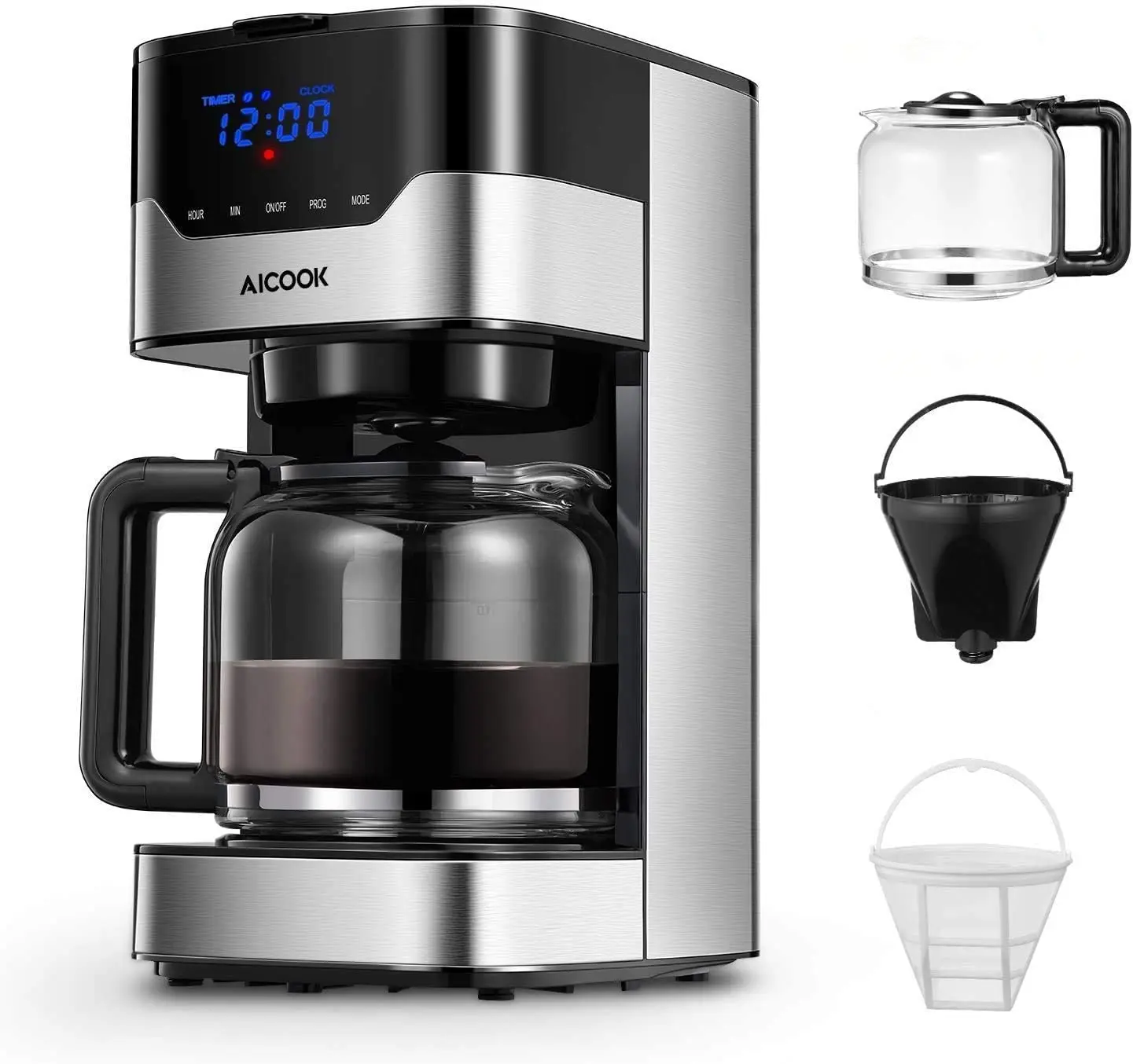 Aicook Espresso Coffee Machine Maker Latte Cappuccino Barista Dolce Gusto Electric Coffee