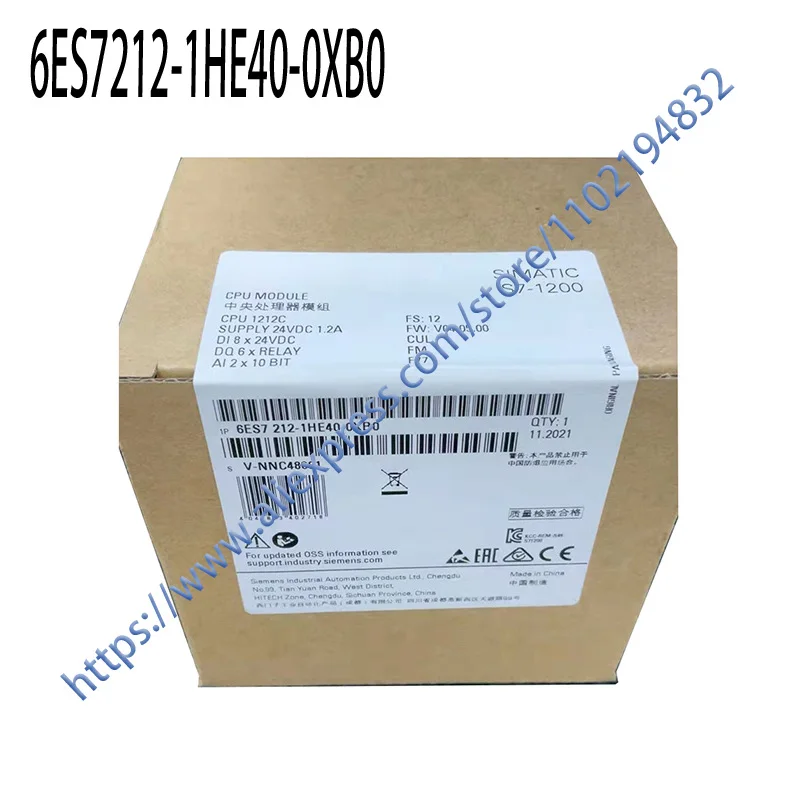 

Новый оригинальный 6ES7212-1BE40-0XB0 6ES7212-1AE40-0XB0 6ES7212-1HE40-0XB0, один год гарантии, быстрая доставка