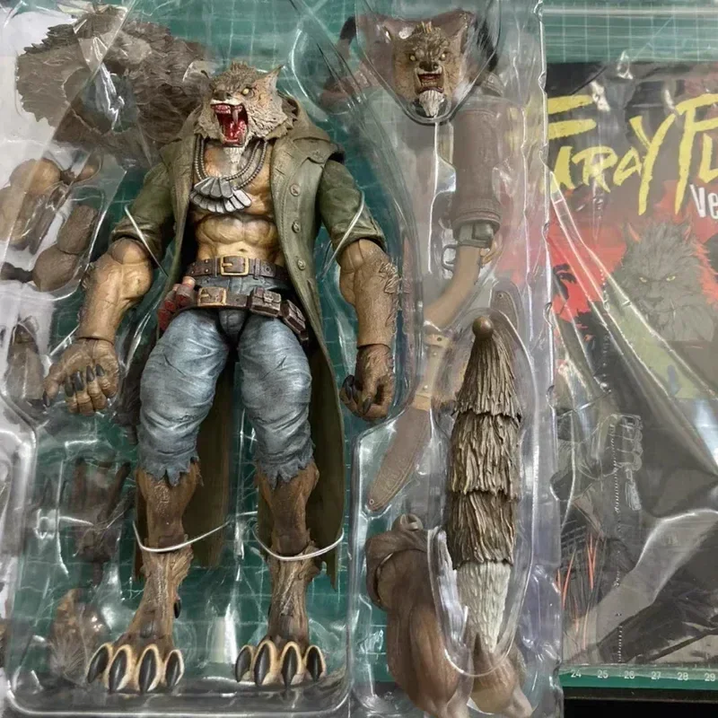 

In Stock Original Furay Planet Veteran William Werewolf Anime Figurine Action Figurine Movable Assembly Model Toy Doll Gift