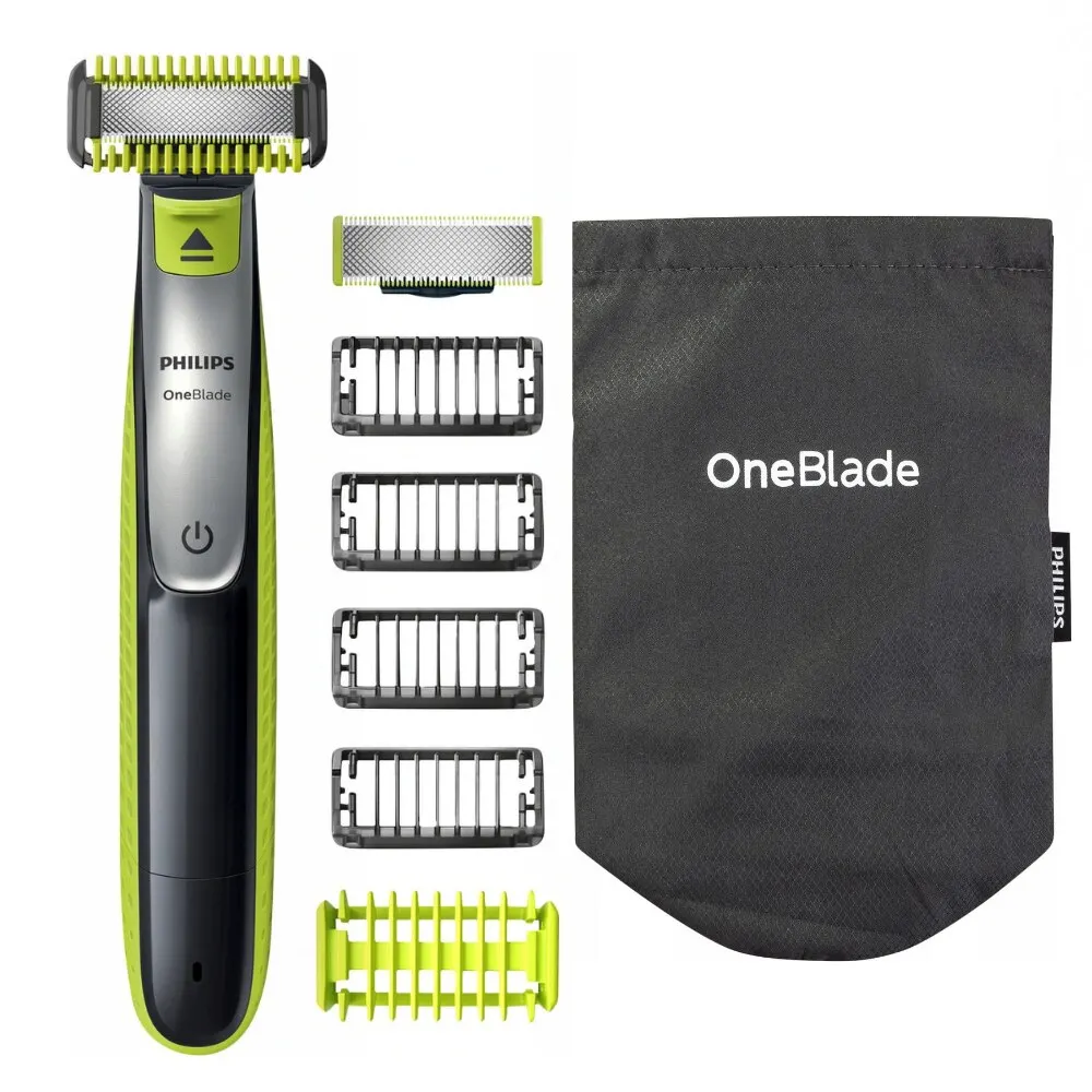 Original Oneblade Qp2630 Face Body Electric Shaver Razor Removable Precision Beard Trimmer Wet Dry Kit For Men - Shavers - AliExpress