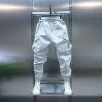 2025 nouveaux hommes Joggers automne pantalons de survêtement printemps cordon pantalons décontractés entraînement course coton pantalons de sport hommes vêtements 5