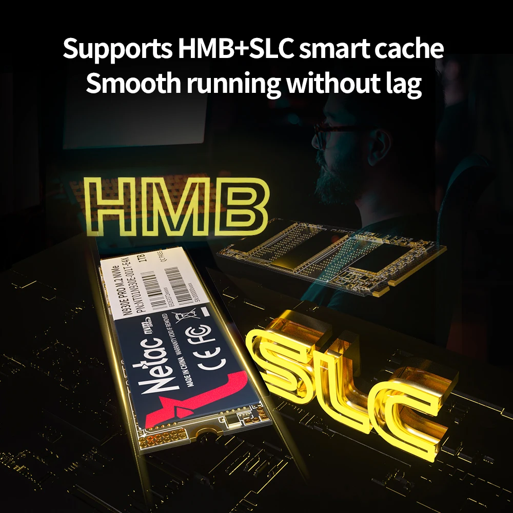Netac Ʈ ũž  ָ Ʈ ̺ ϵ ũ, SSD NVMe M2 512GB, SSD 1TB, 128GB, 256GB, NVMe M2 2280 PCIe 3.0X4